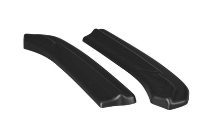 Heck Ansatz Flaps Diffusor für Audi S4 B8 FL Carbon Look