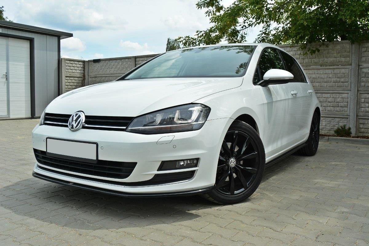 Seitenschweller Ansatz für VW Golf Mk7 Standard schwarz matt