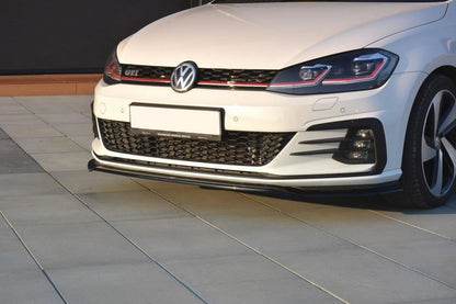 Front Ansatz V.2 für VW GOLF 7 GTI FACELIFT schwarz matt