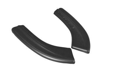 Heck Ansatz Flaps Diffusor für Skoda Rapid Spaceback Carbon Look