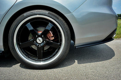 Heck Ansatz Flaps Diffusor für Mazda 6 GJ (Mk3) Wagon schwarz matt
