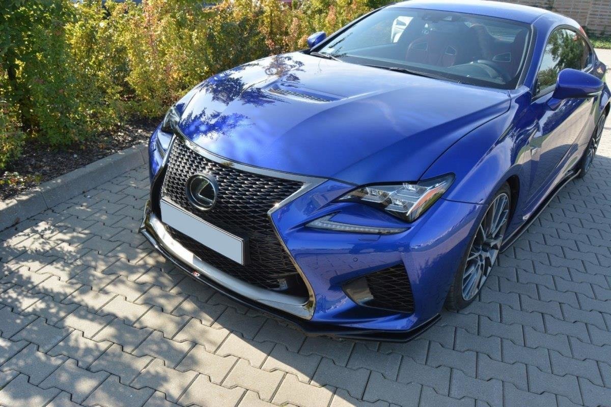 Front Ansatz V.1 für Lexus RC F schwarz matt