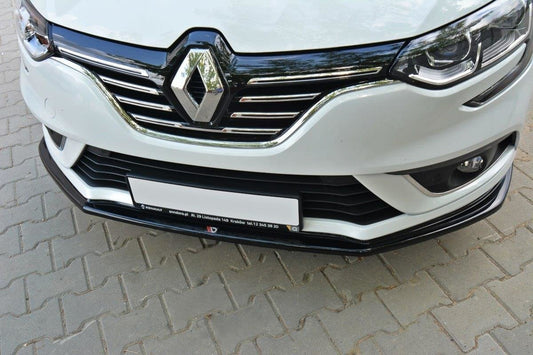 Front Ansatz V.1 für Renault Megane Mk4 Hatchback Carbon Look