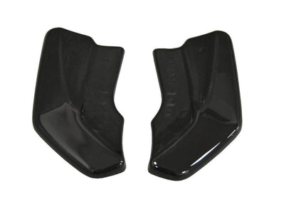 Heck Ansatz Flaps Diffusor für Audi Q2 Mk.1 Carbon Look