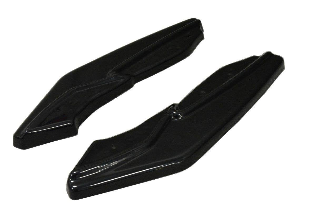Heck Ansatz Flaps Diffusor für Renault Laguna mk 3 Coupe Carbon Look