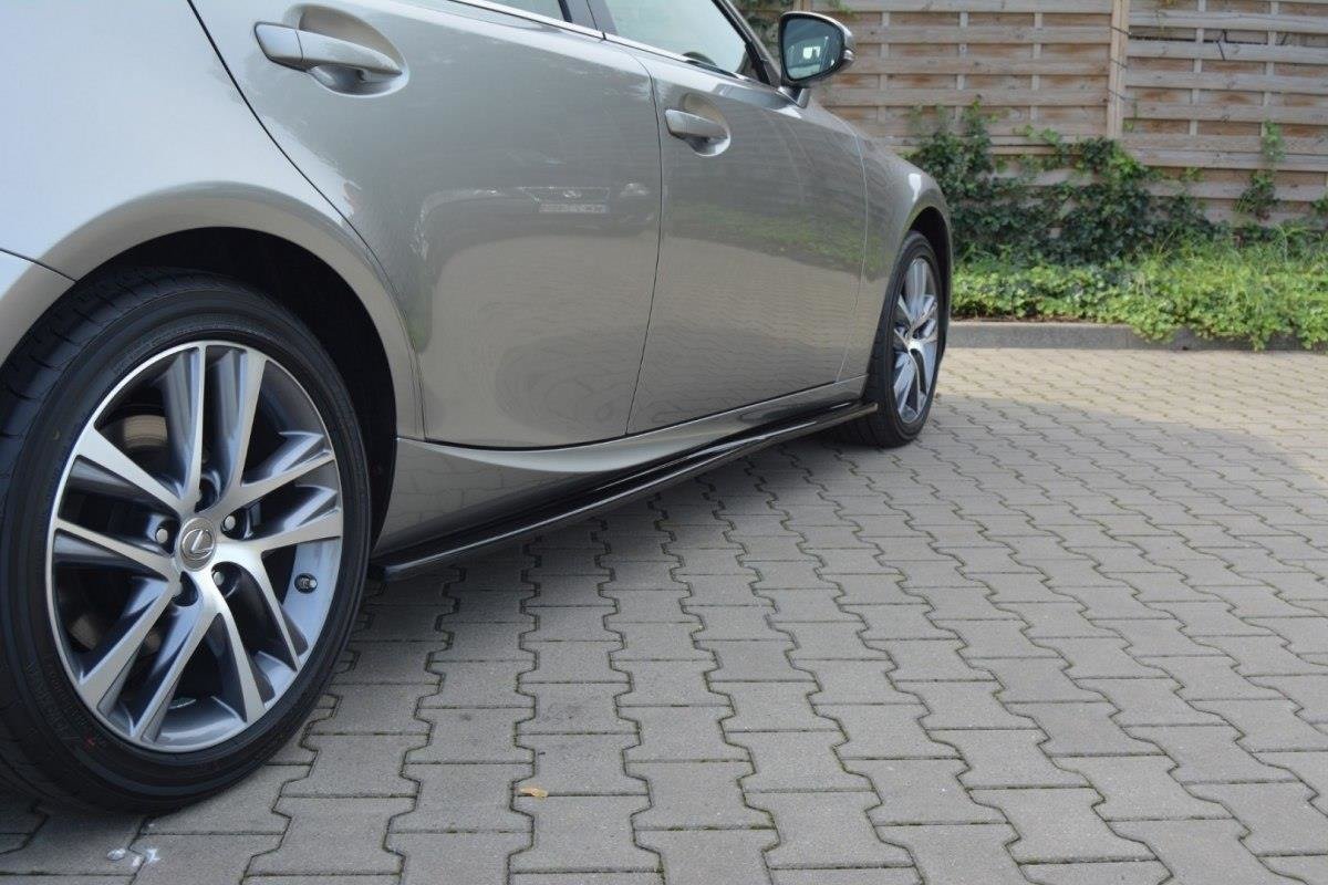 Seitenschweller Ansatz für Lexus IS Mk3/ Mk3 Facelift  Carbon Look