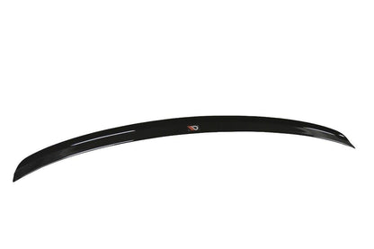 Spoiler CAP für Audi A4 S-Line B9 Limousine schwarz matt