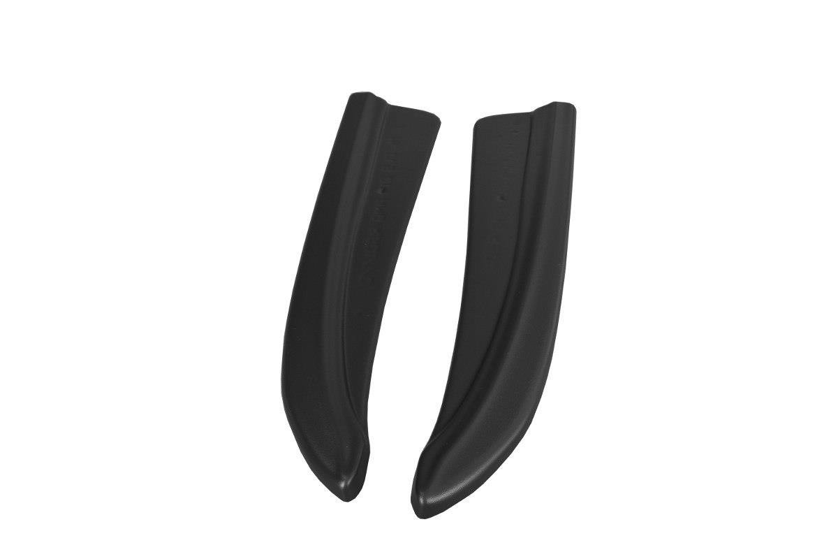 Heck Ansatz Flaps Diffusor für Mercedes CLS C219 55AMG Carbon Look