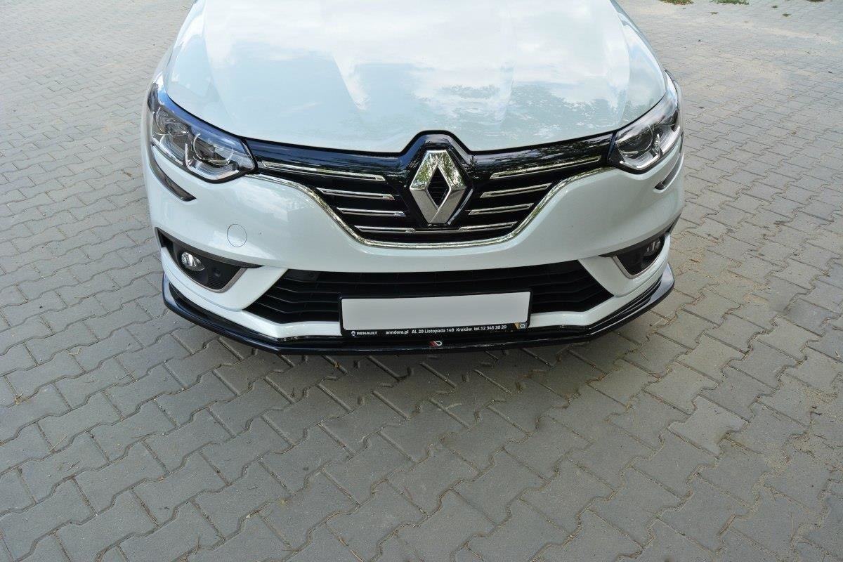 Front Ansatz V.1 für Renault Megane Mk4 Hatchback Carbon Look