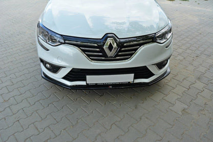 Front Ansatz V.1 für Renault Megane Mk4 Hatchback Carbon Look