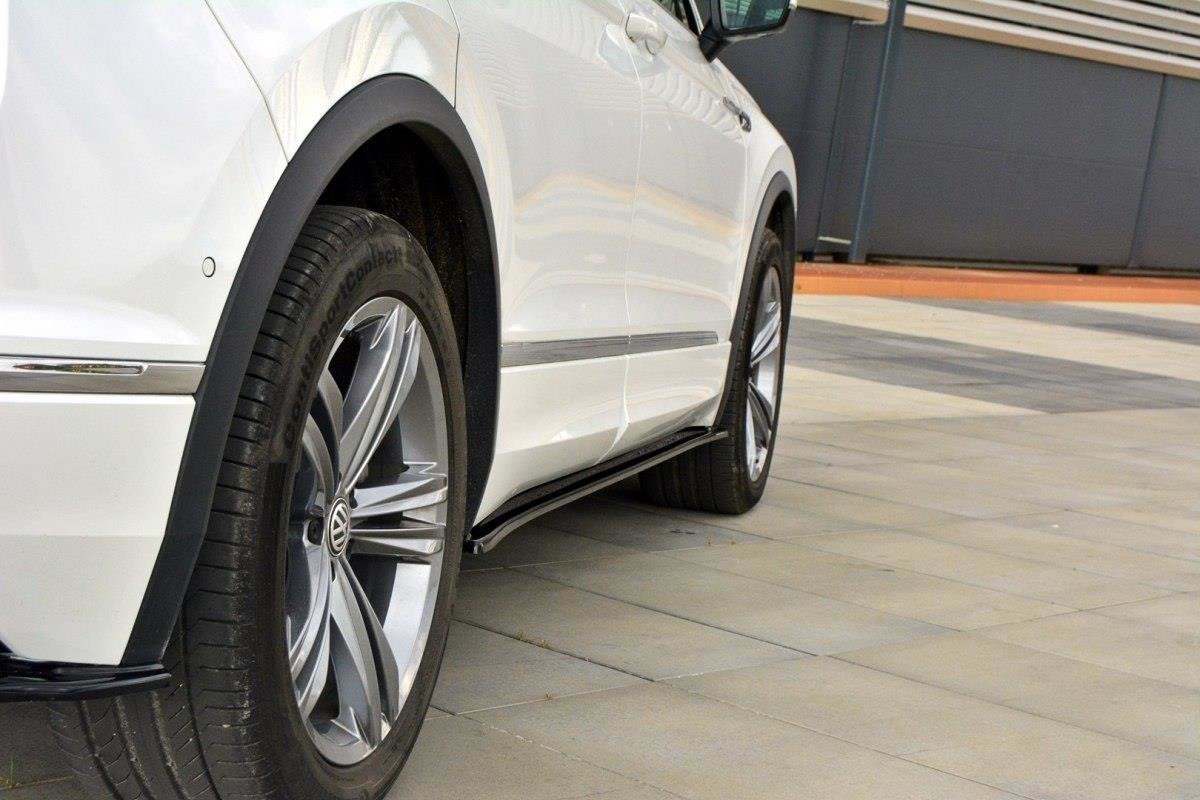 Seitenschweller Ansatz für Vw Tiguan Mk2 R-Line Carbon Look