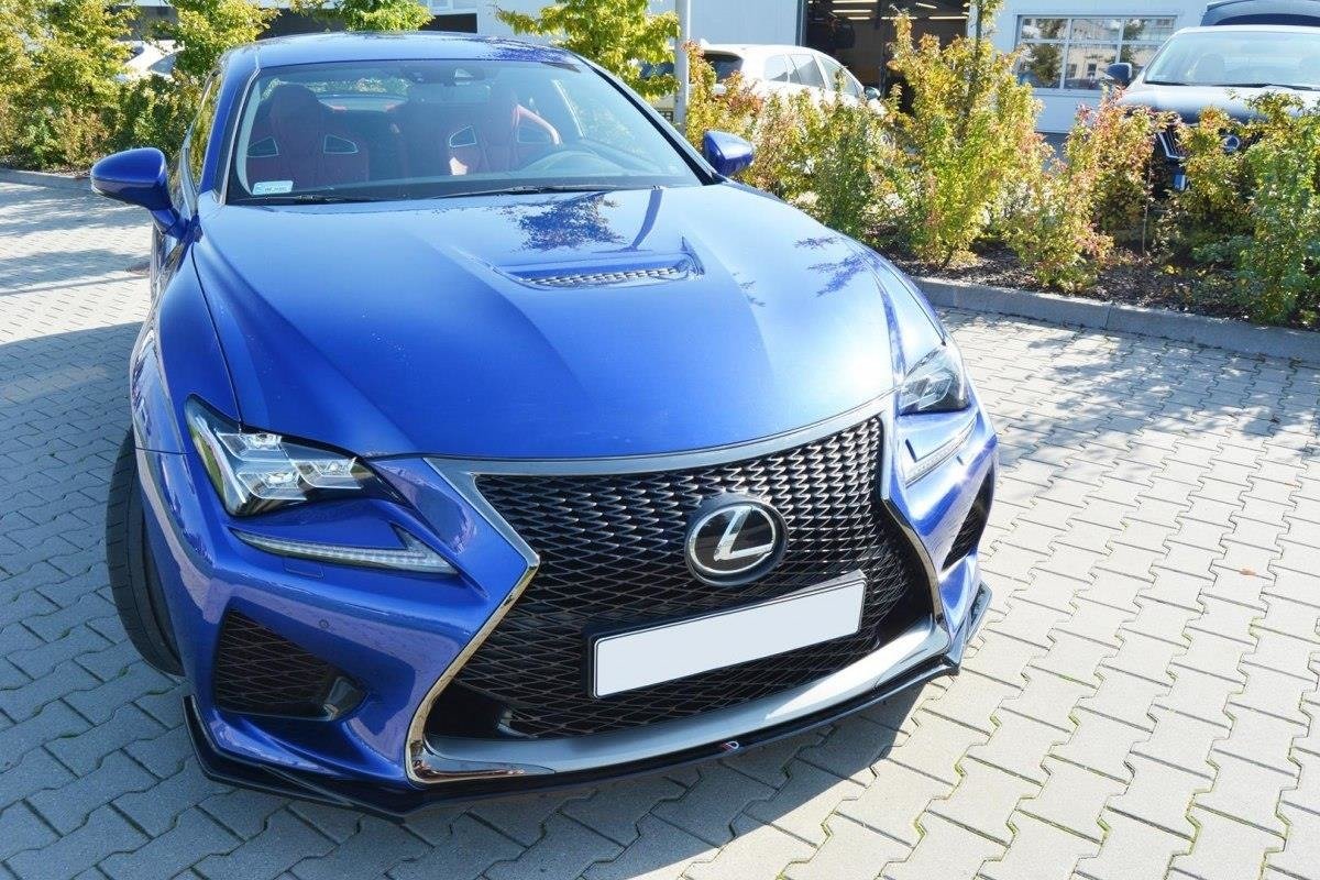 Front Ansatz V.1 für Lexus RC F schwarz matt