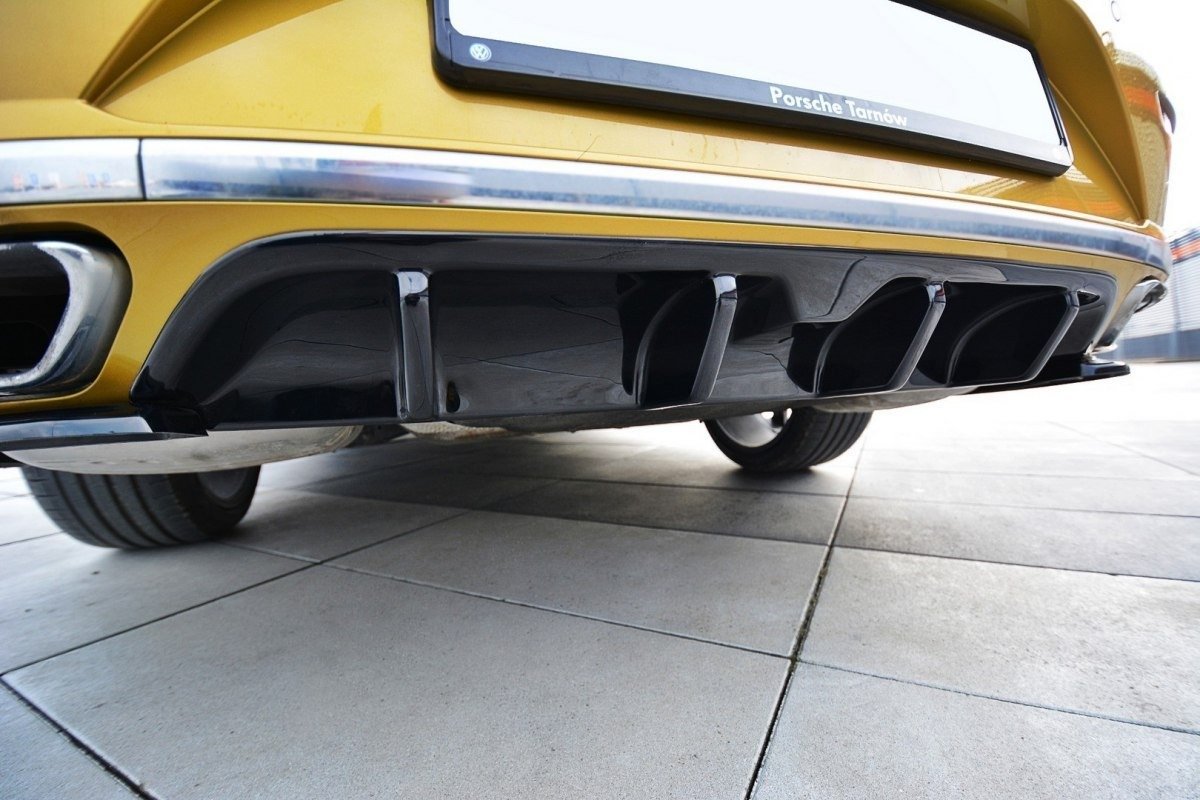 Diffusor Heck Ansatz für VW ARTEON schwarz matt