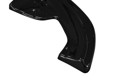 Heck Ansatz Flaps Diffusor für Renault Clio Mk4 Carbon Look