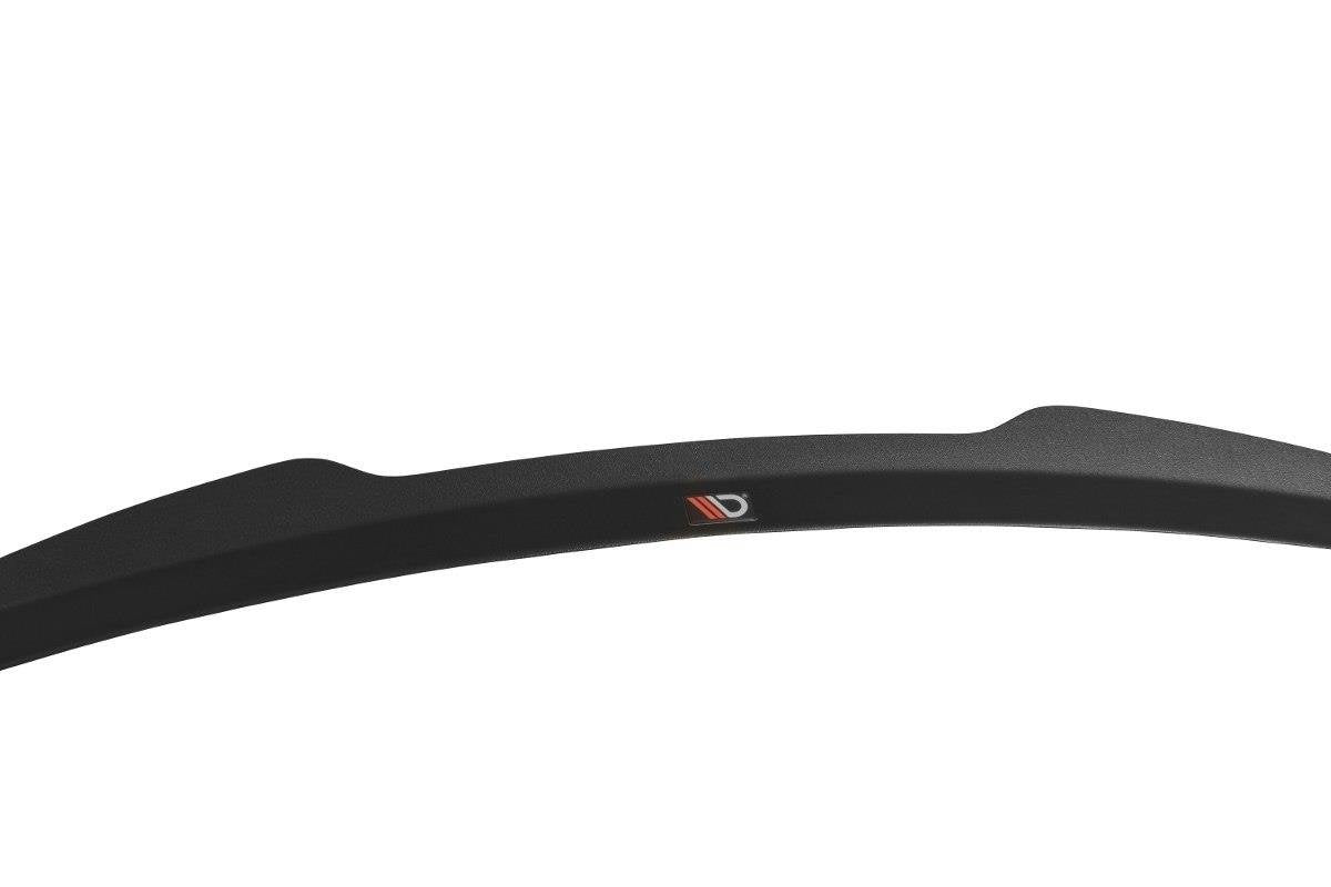 Spoiler CAP für Audi S4 B8 FL Limousine schwarz matt