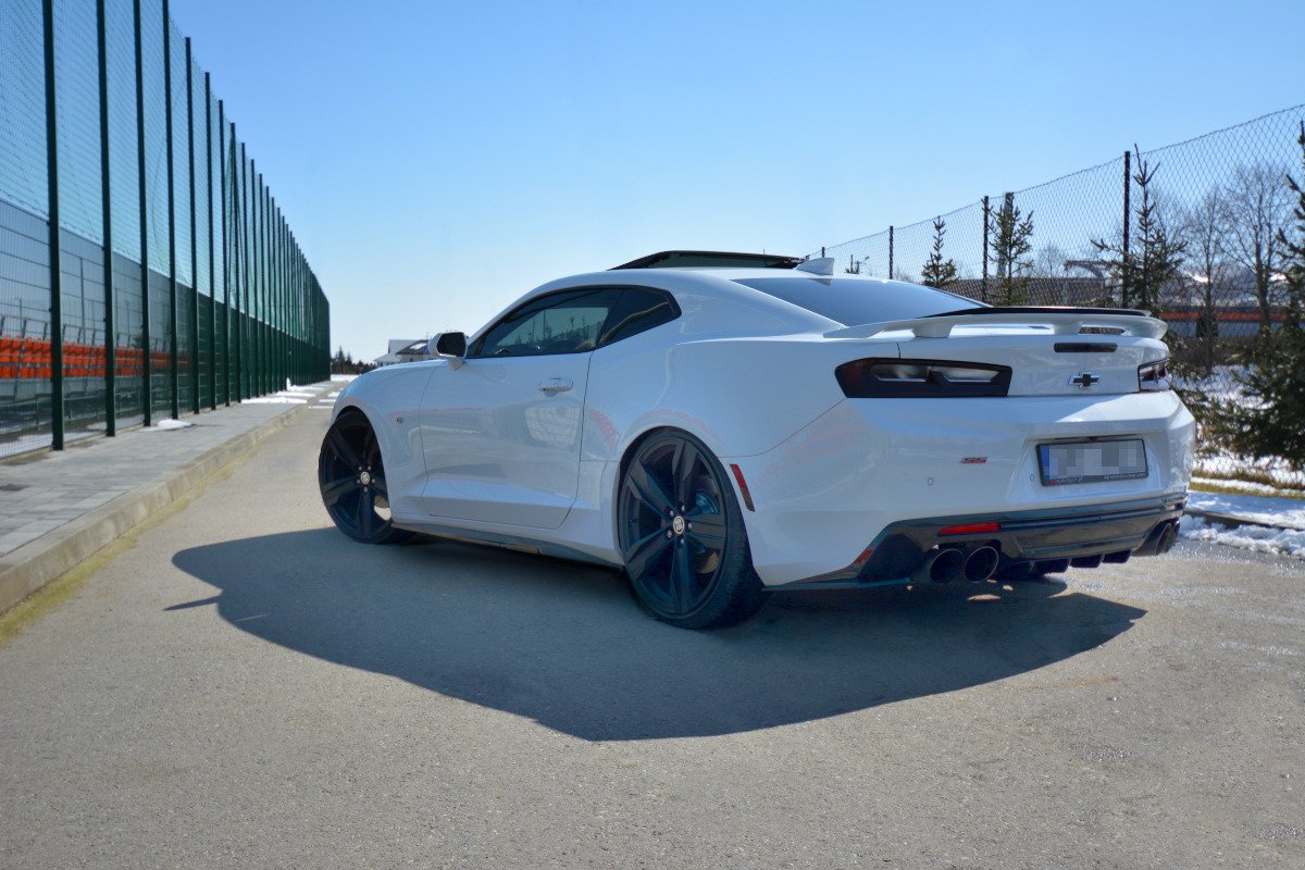 Spoiler CAP für CHEVROLET CAMARO 6TH-GEN. PHASE-I 2SS COUPE schwarz matt
