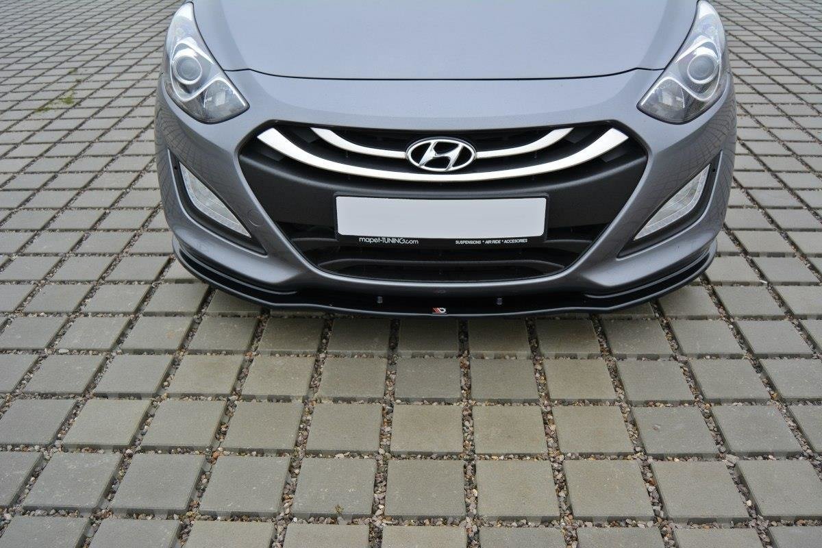 Front Ansatz für Hyundai i30 mk.2 schwarz matt