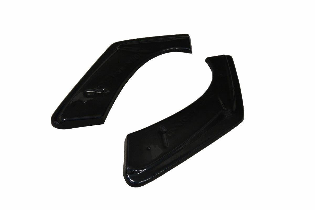 Heck Ansatz Flaps Diffusor für Honda Civic Mk9 Facelift Carbon Look