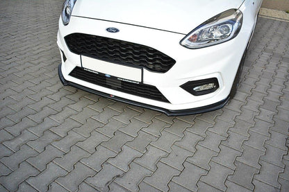 Front Ansatz V.1 für Ford Fiesta Mk8 ST / ST-Line schwarz matt