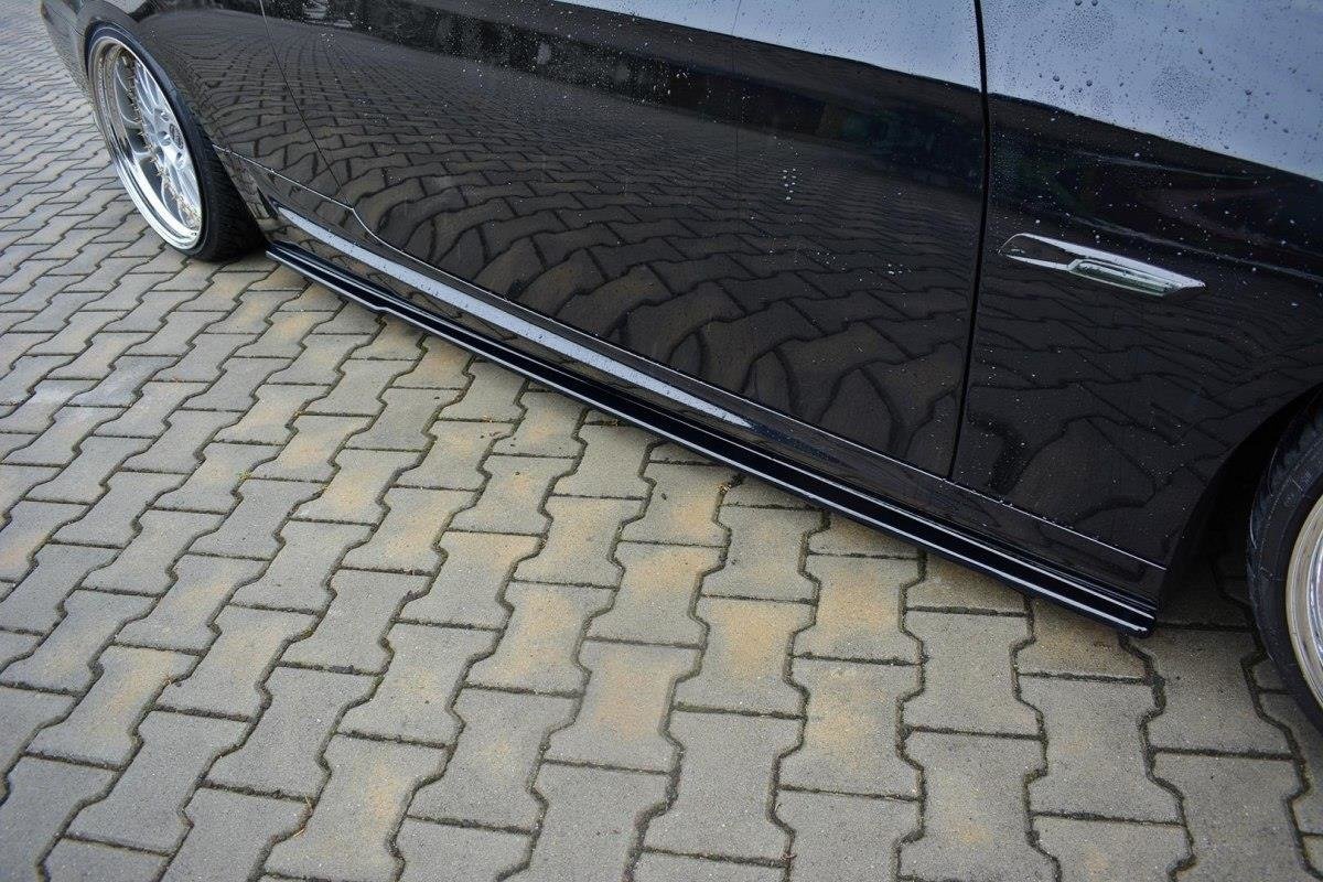 Seitenschweller Ansatz für BMW 3er E92 M Paket FACELIFT Carbon Look