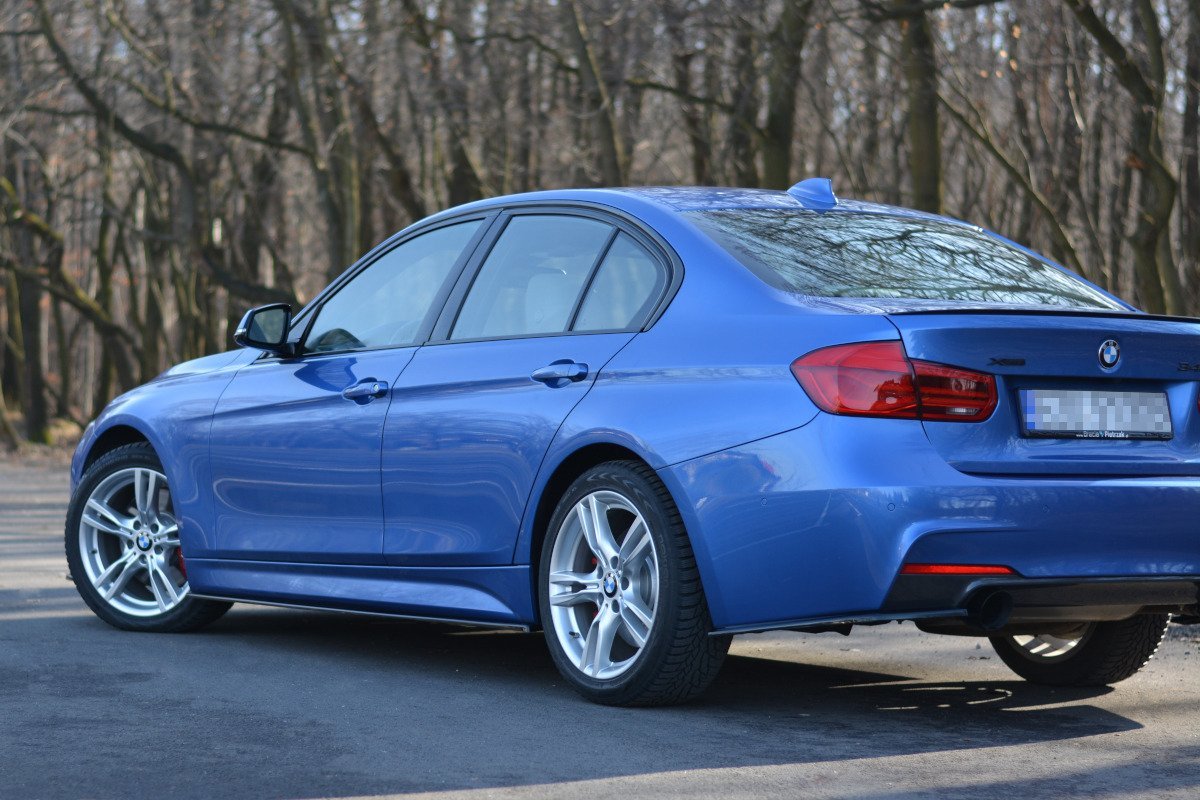 Seitenschweller Ansatz für BMW 3er F30 PHASE-II SEDAN M-SPORT Carbon Look
