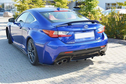 Seitenschweller Ansatz für Lexus RC F schwarz matt