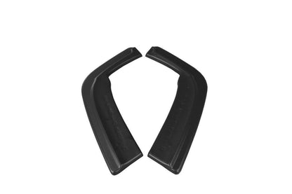 Heck Ansatz Flaps Diffusor für BMW M3 E46 Coupe schwarz matt