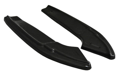 Heck Ansatz Flaps Diffusor für Audi A5 F5 S-Line Carbon Look