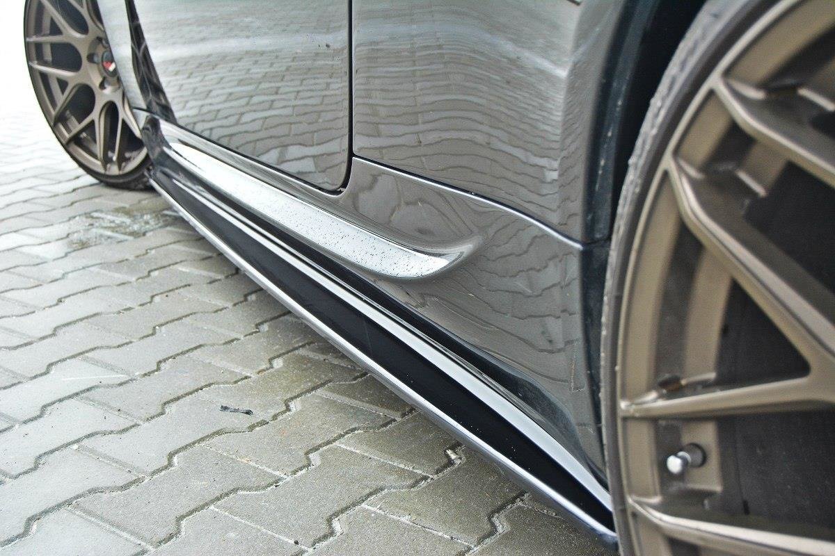 Seitenschweller Ansatz für BMW M6 E63 Carbon Look