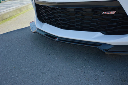 Front Ansatz V.1 für CHEVROLET CAMARO 6TH-GEN. PHASE-I 2SS COUPE Carbon Look