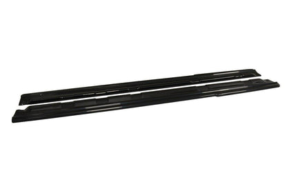 Seitenschweller Ansatz für Renault Laguna mk 3 Coupe Carbon Look