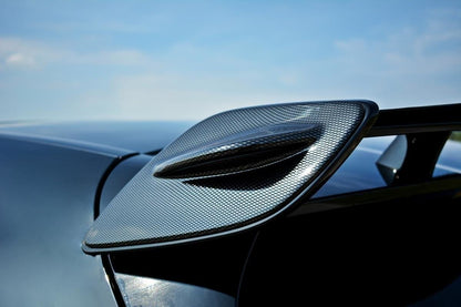Spoiler Seiten Erweiterung Mercedes A W176 AMG Facelift Carbon Look