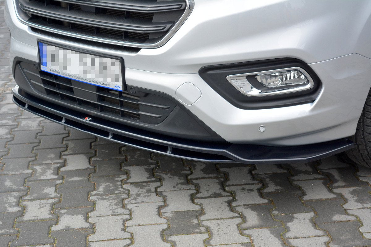 Front Ansatz für Ford Transit Custom Mk.1 FL schwarz matt