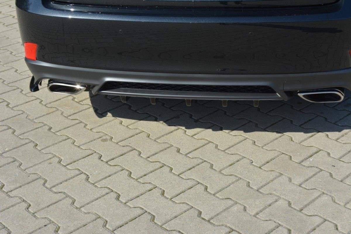 Diffusor Heck Ansatz für Lexus IS Mk3 Facelift T schwarz matt