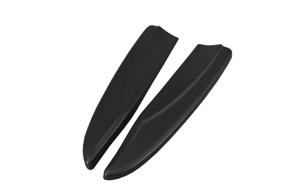 Heck Ansatz Flaps Diffusor für Mercedes CLA A45 AMG C117 Facelift Carbon Look