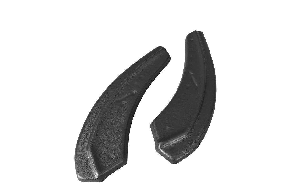 Heck Ansatz Flaps Diffusor für Mazda 3 BN (Mk3) Facelift Carbon Look