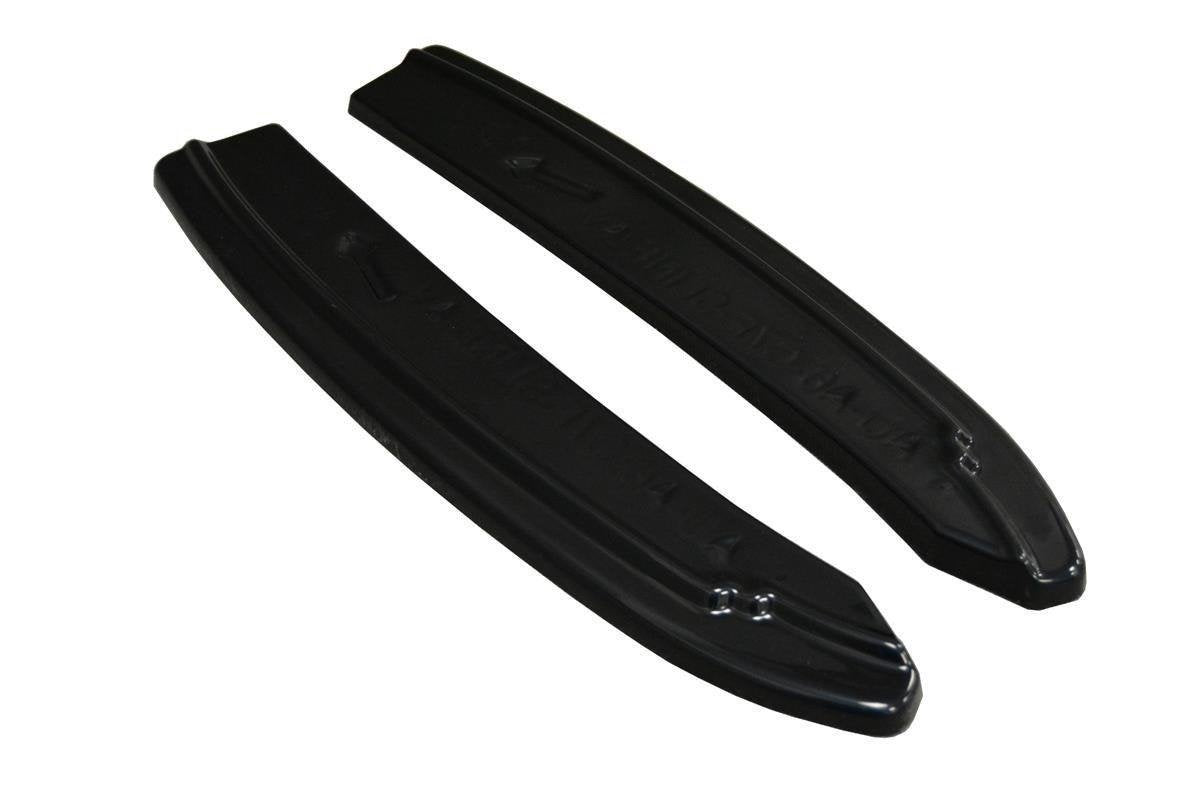 Heck Ansatz Flaps Diffusor für Audi A6 C7 Avant S-line/ S6 C7 Facelift Carbon Look