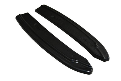 Heck Ansatz Flaps Diffusor für Audi A6 C7 Avant S-line/ S6 C7 Facelift Carbon Look
