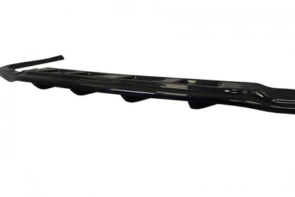 Mittlerer Diffusor Heck Ansatz für Lexus IS Mk3 H DTM LOOK Carbon Look