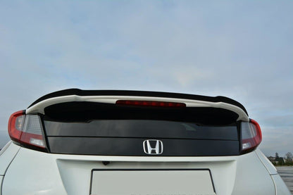 Spoiler CAP für Honda Civic Mk9 Facelift Carbon Look