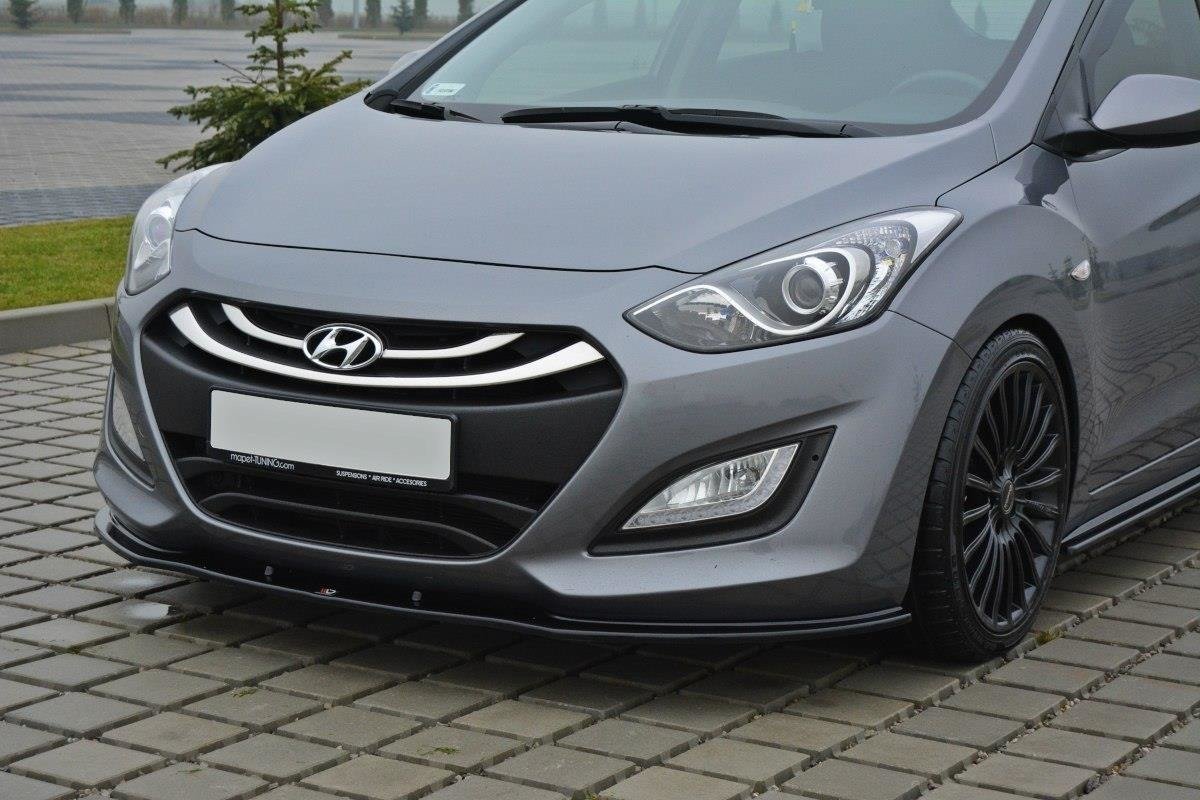 Front Ansatz für Hyundai i30 mk.2 Carbon Look