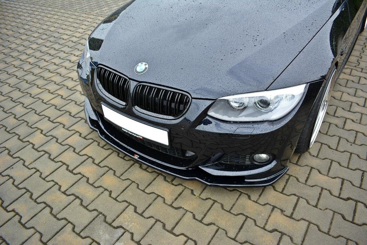 Front Ansatz V.2 für BMW 3er E92 M Paket FACELIFT Carbon Look