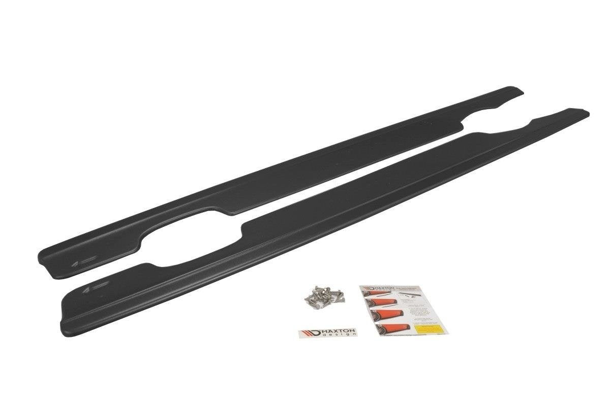 Seitenschweller Ansatz für BMW M3 E46 Coupe schwarz matt