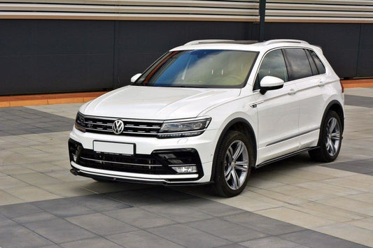 Front Ansatz für Vw Tiguan Mk2 R-Line Carbon Look