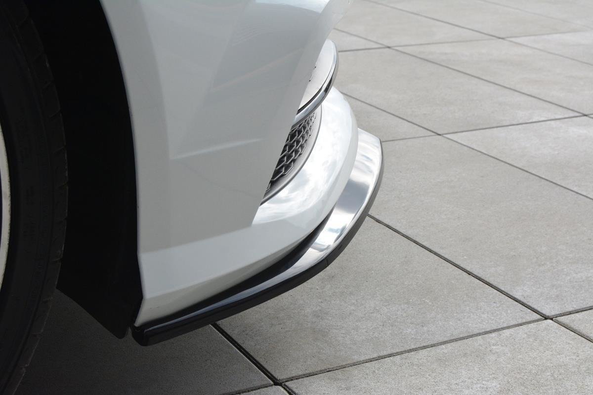 Front Ansatz V.1 für Audi A6 C7 S-line/ S6 C7 Facelift schwarz Hochglanz