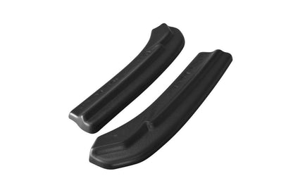 Heck Ansatz Flaps Diffusor für Audi S4 B8 FL Carbon Look