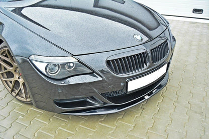 Front Ansatz V.1 für BMW M6 E63 schwarz matt