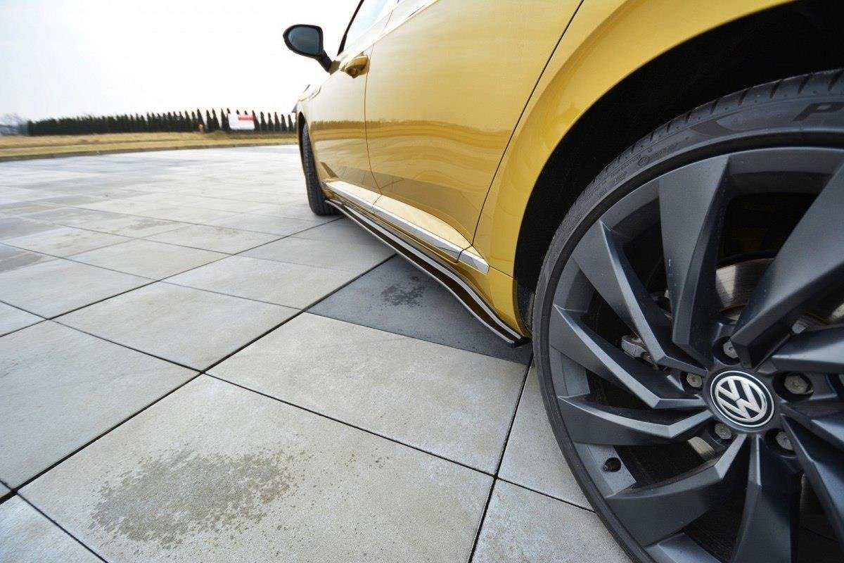 Seitenschweller Ansatz für VW ARTEON schwarz Hochglanz