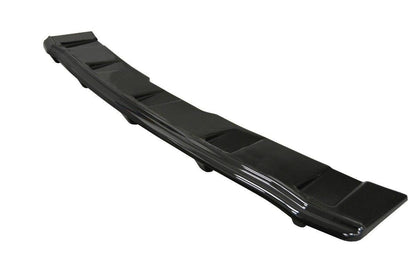 Mittlerer Diffusor Heck Ansatz für Audi A5 F5 S-Line DTM LOOK schwarz Hochglanz