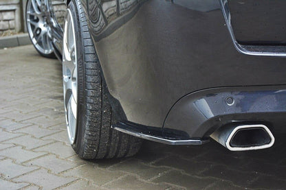 Heck Ansatz Flaps Diffusor für OPEL ZAFIRA B OPC / VXR Carbon Look